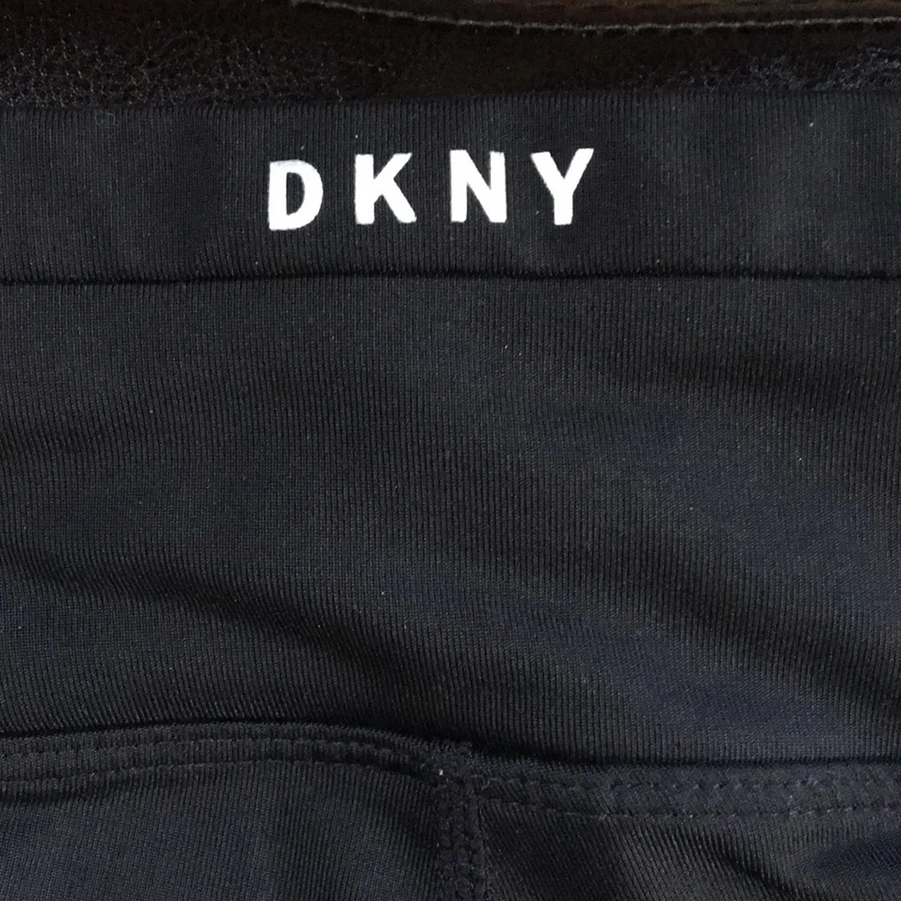 DKNY Sport Black Leggings Small EUC